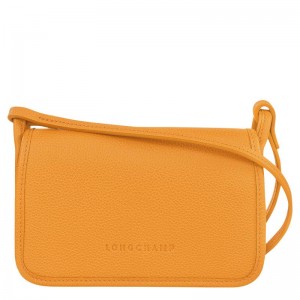 Apricot Orange Women's Longchamp Le Foulonné XS Clutch Bag | 13728-OWRM