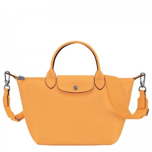 Apricot Orange Women's Longchamp Le Pliage Xtra S Handbags | 35814-LFAJ