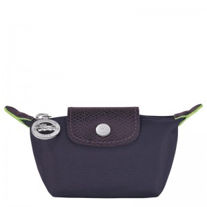 Bilberry Purple Women's Longchamp Le Pliage Green Coin Purses | 74859-RZAQ