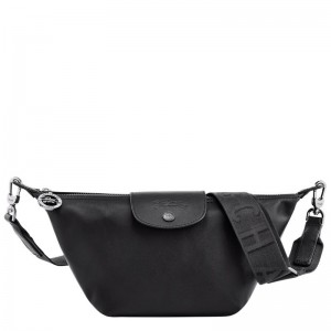 Black Men's Longchamp Le Pliage Xtra XS Crossbody Bags | 51496-DRKW