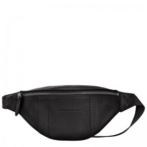 Black Women's Longchamp 3D S Belt Bags | 69123-KZJI