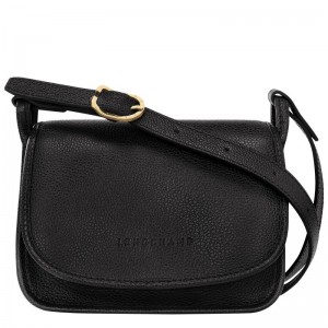 Black Women's Longchamp Le Foulonné S Crossbody Bags | 53861-VOJK