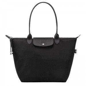 Black Women's Longchamp Le Pliage Energy L Tote Bag | 42593-LPZG