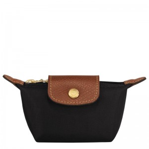 Black Women's Longchamp Le Pliage Original Coin Purses | 93504-BCMO