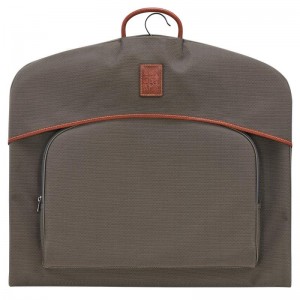 Brown Men's Longchamp Boxford Garment cover Travel Bags | 28469-YHZS