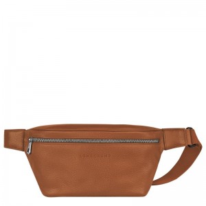 Caramel Brown Women's Longchamp Le Foulonné M Belt Bags | 58046-KPEQ