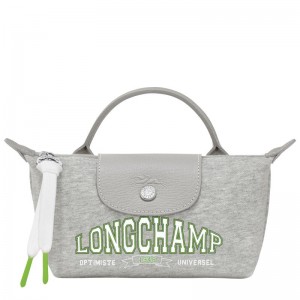 Grey Men's Longchamp Le Pliage Collection Pouches | 18594-IKPE