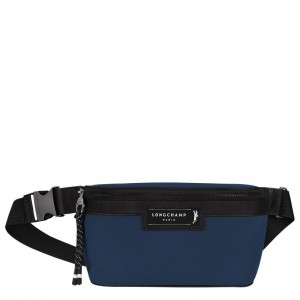 Navy Men's Longchamp Le Pliage Energy M Belt Bags | 53409-QSNB