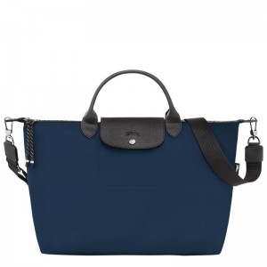 Navy Men's Longchamp Le Pliage Energy XL Handbags | 84172-VCXN