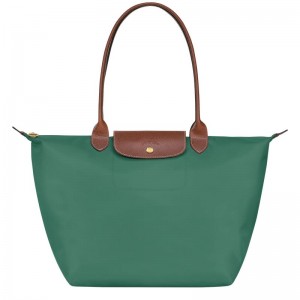 Sage Green Women's Longchamp Le Pliage Original L Tote Bag | 45186-BSRH