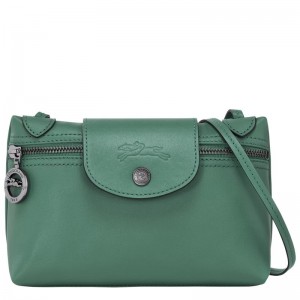 Sage Green Women's Longchamp Le Pliage Xtra XS Crossbody Bags | 40352-SCRW