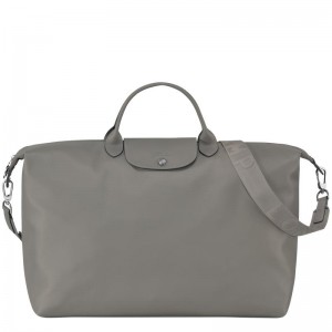 Turtledove Grey Men's Longchamp Le Pliage Xtra S Travel Bags | 92507-MGVJ