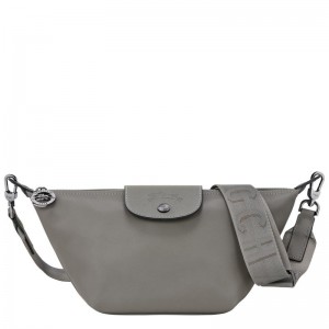 Turtledove Grey Men's Longchamp Le Pliage Xtra XS Crossbody Bags | 45179-VTHP