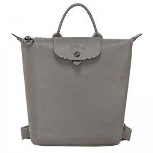 Turtledove Grey Men's Longchamp Le Pliage Xtra S Backpacks | 64359-LPRI