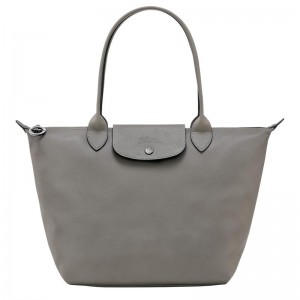 Turtledove Grey Women's Longchamp Le Pliage Xtra M Tote Bag | 65398-EJTW