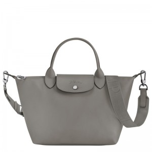 Turtledove Grey Women's Longchamp Le Pliage Xtra S Handbags | 34915-YJRA