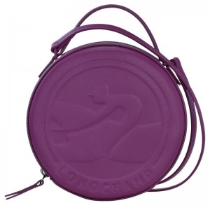 Violet Purple Women's Longchamp Box-Trot XS Crossbody Bags | 64712-FRCU