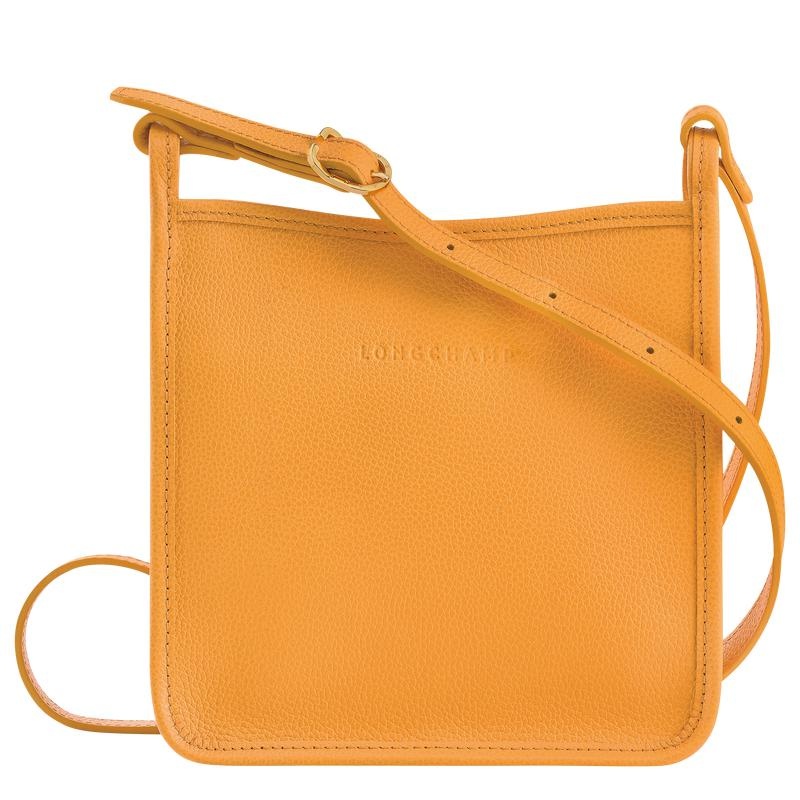 Apricot Orange Women\'s Longchamp Le Foulonné S Crossbody Bags | 70251-YGIF