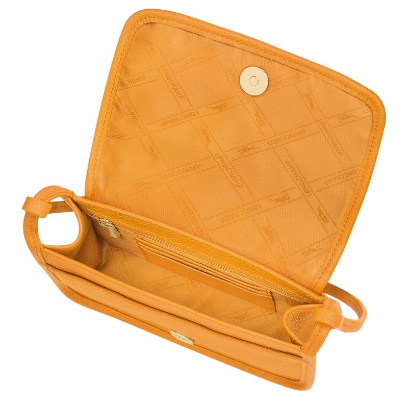 Apricot Orange Women's Longchamp Le Foulonné XS Clutch Bag | 13728-OWRM