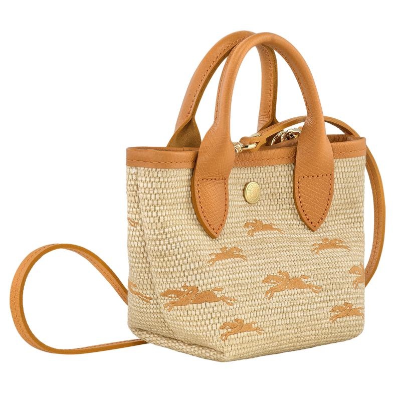 Apricot Orange Women's Longchamp Le Panier Pliage XS Basket Bag | 65739-SBMX