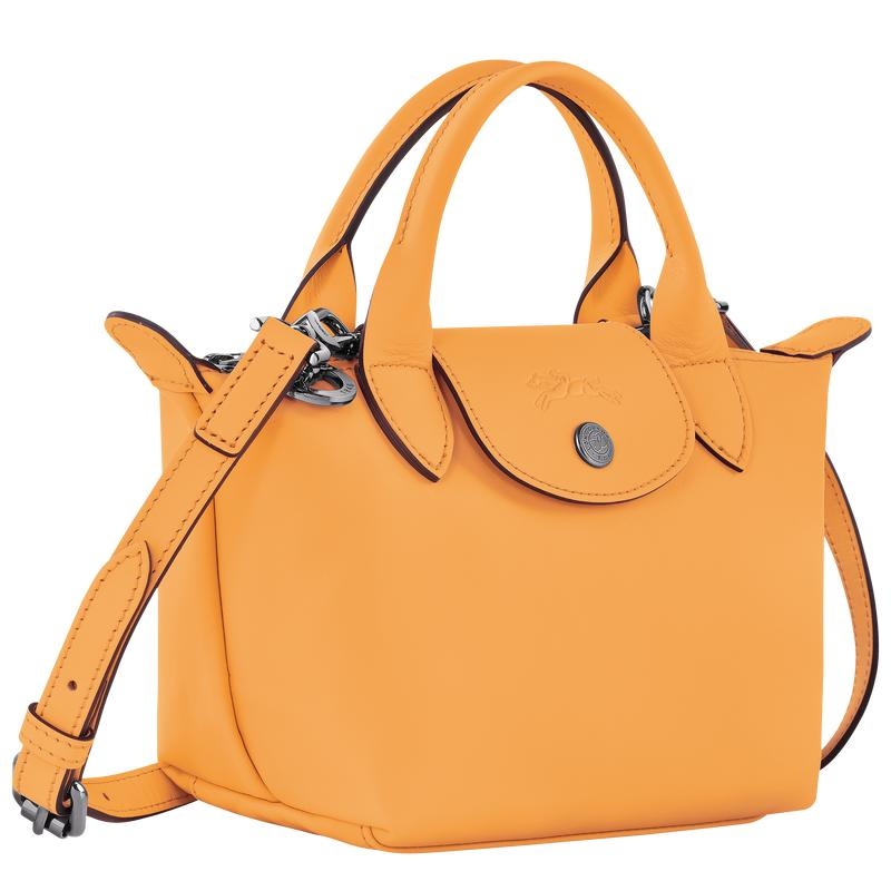 Apricot Orange Women's Longchamp Le Pliage Xtra XS Handbags | 52096-EGVI