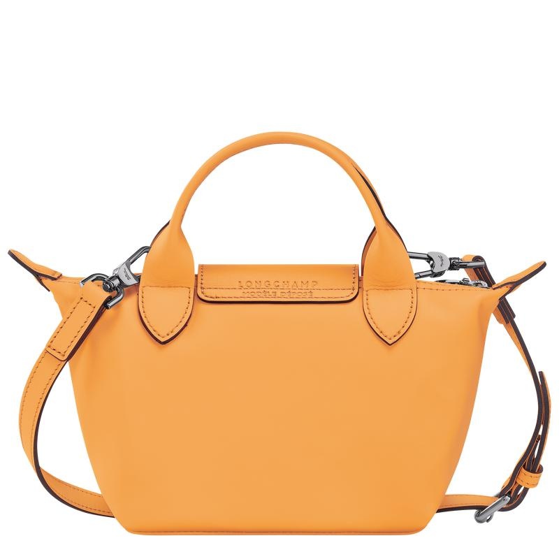 Apricot Orange Women's Longchamp Le Pliage Xtra XS Handbags | 52096-EGVI