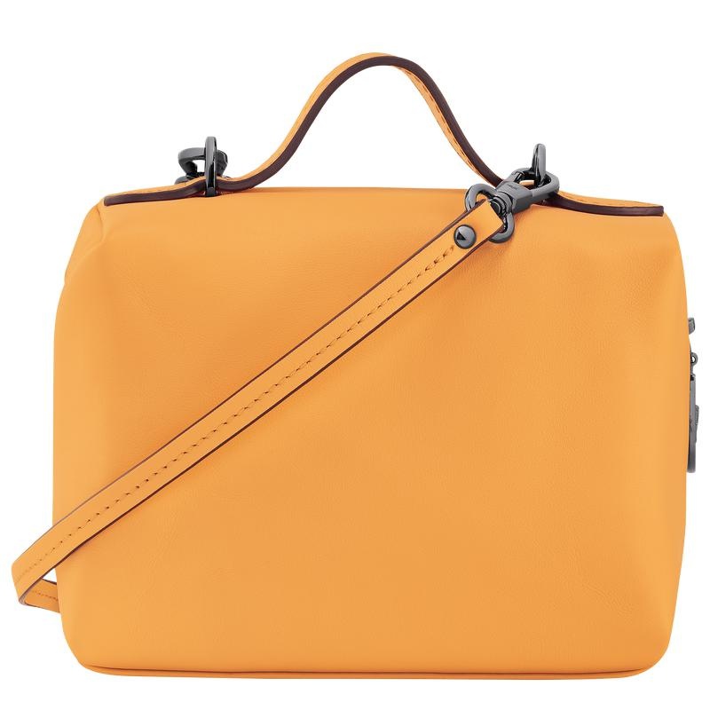 Apricot Orange Women's Longchamp Le Pliage Xtra XS Vanity Crossbody Bags | 34981-HYJA