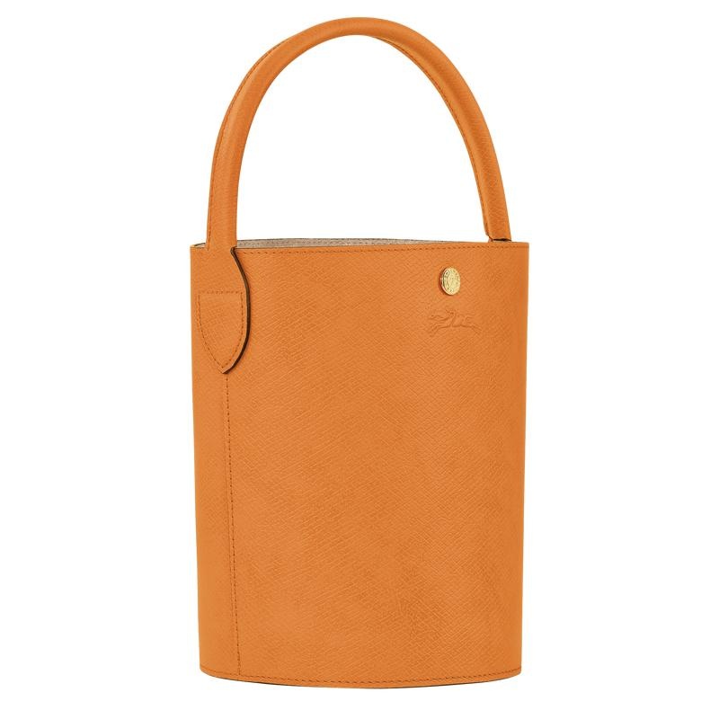 Apricot Orange Women's Longchamp Épure S Bucket Bag | 98504-VIYO