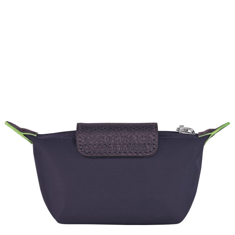 Bilberry Purple Men's Longchamp Le Pliage Green Coin Purses | 54736-OPIZ