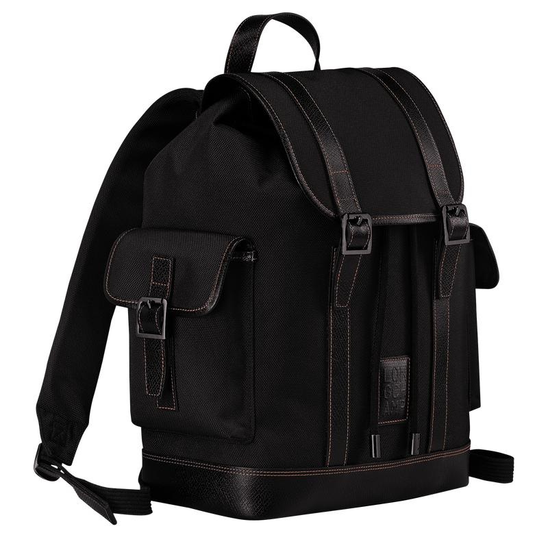 Black Men's Longchamp Boxford Backpacks | 32460-HCIA