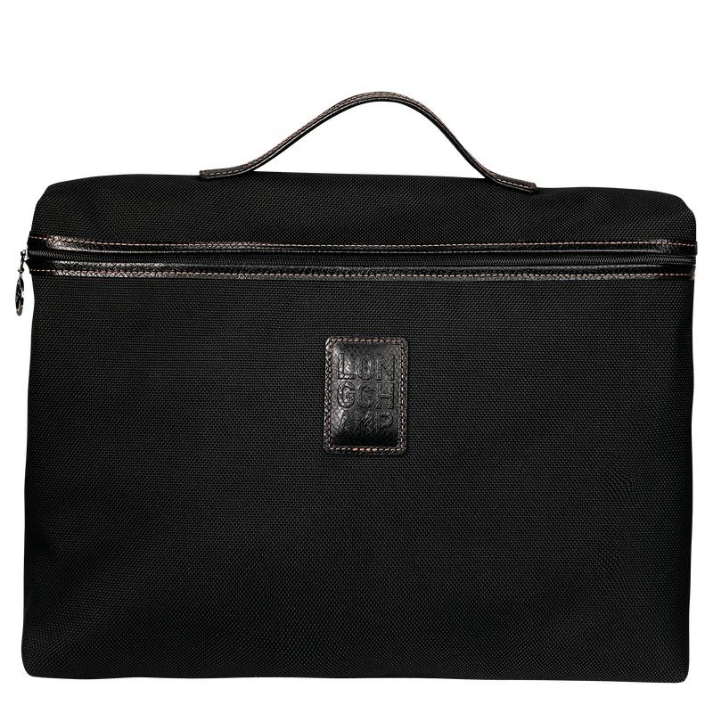 Black Men\'s Longchamp Boxford S Briefcase | 03612-MQYB