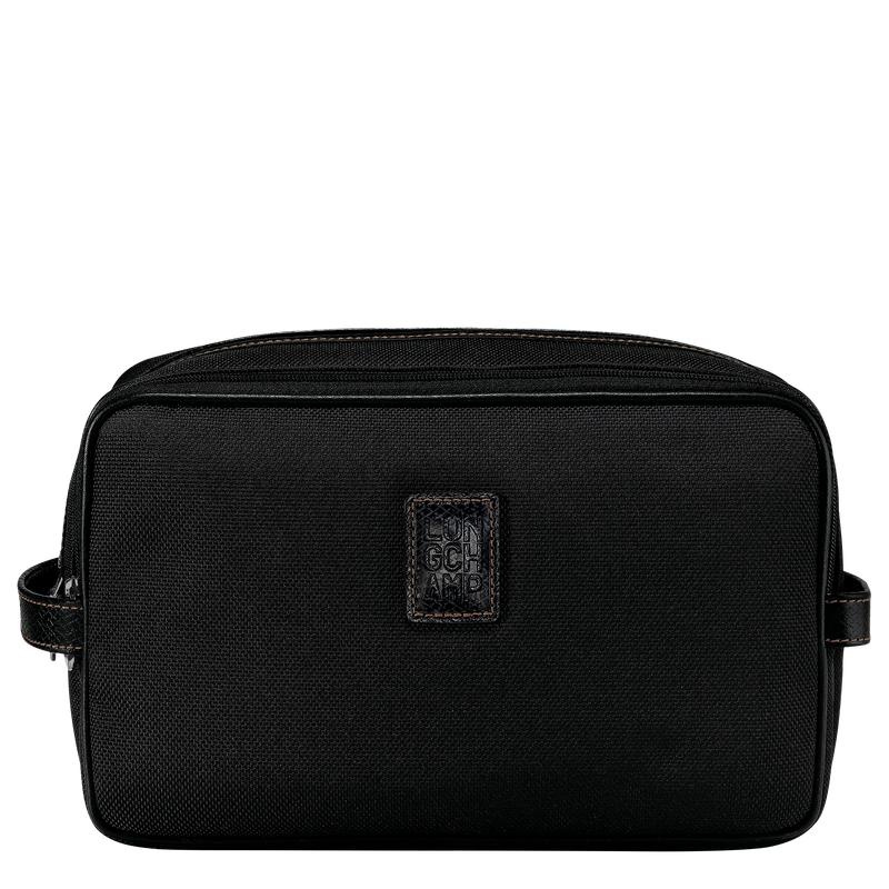 Black Men\'s Longchamp Boxford Toiletry Bags | 28169-MBGJ