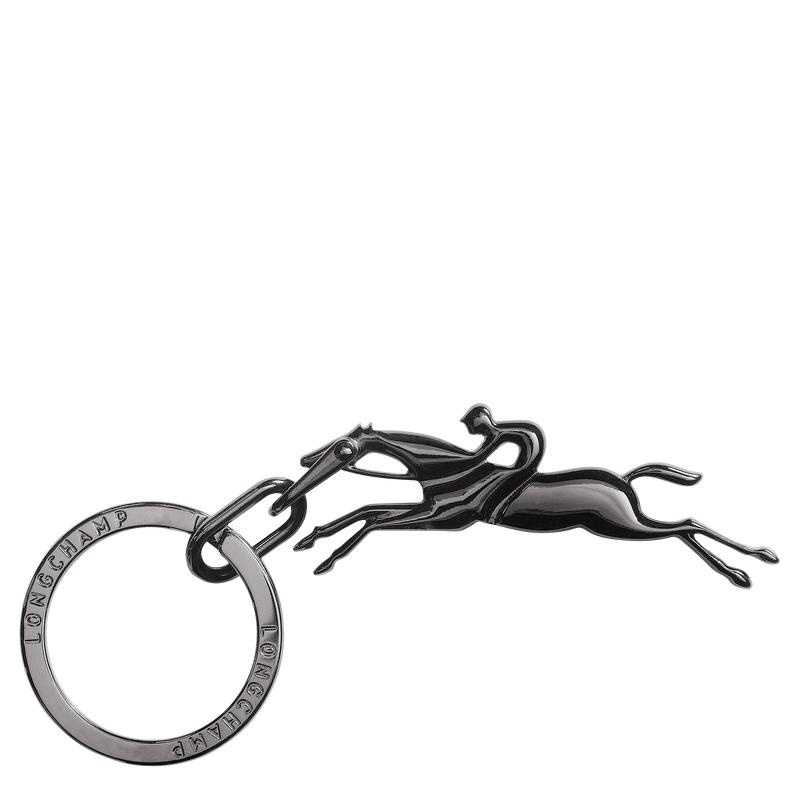 Black Men\'s Longchamp Cavalier Key Rings | 18064-EVKH