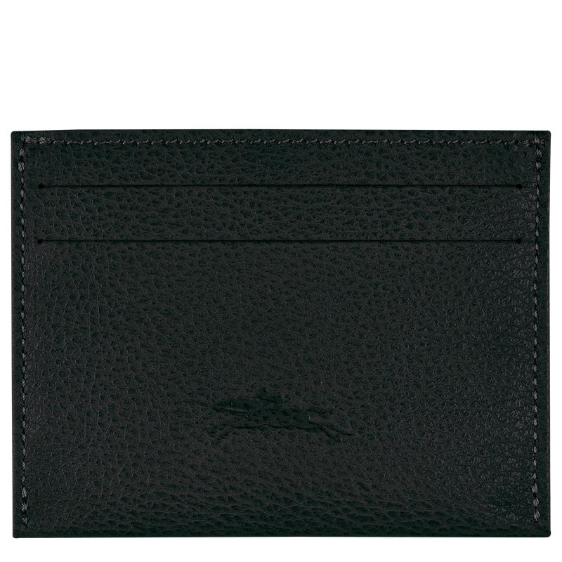 Black Men's Longchamp Le Foulonné Cardholders | 59841-NJXG