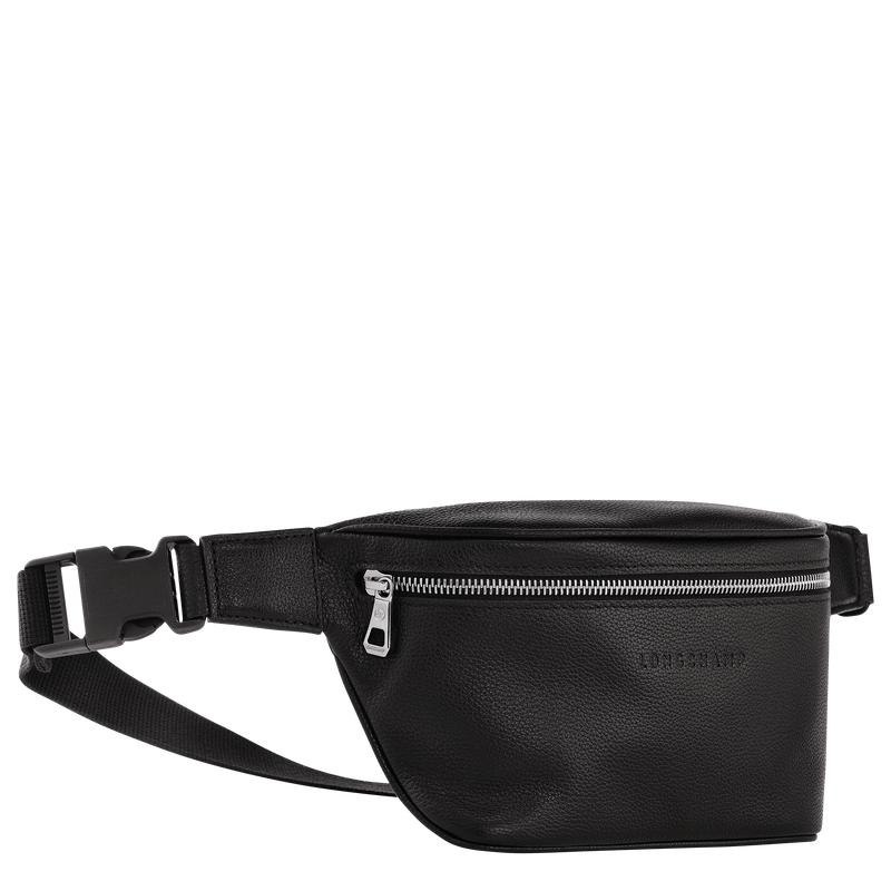 Black Men's Longchamp Le Foulonné M Belt Bags | 68421-WZQM