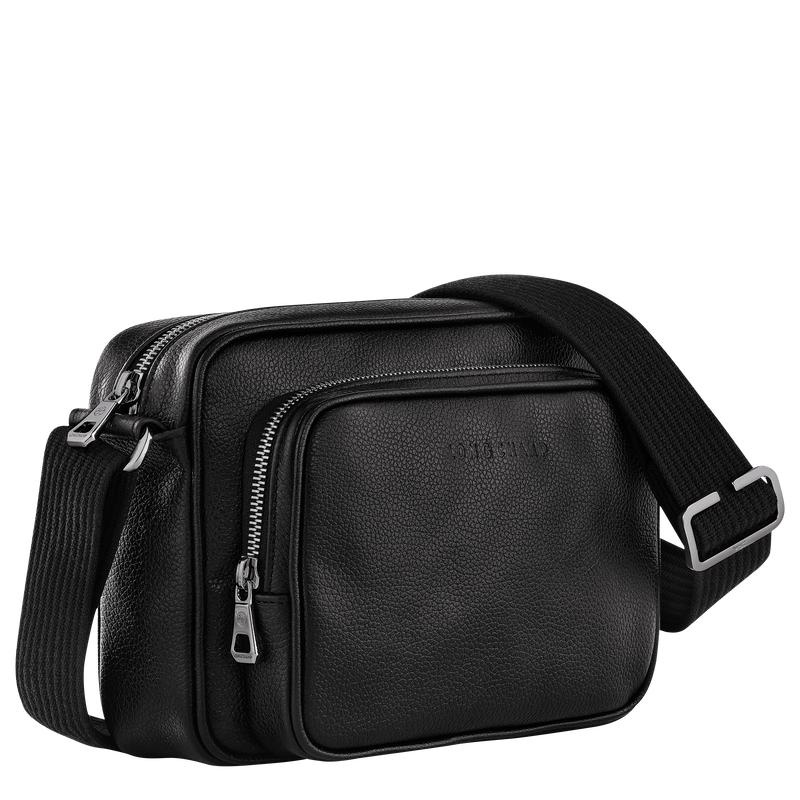 Black Men's Longchamp Le Foulonné S Camera Bag | 65193-GNAT