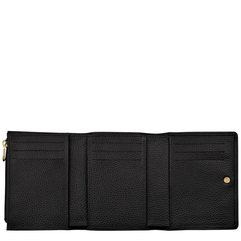 Black Men's Longchamp Le Foulonné Wallets | 78305-TKAL