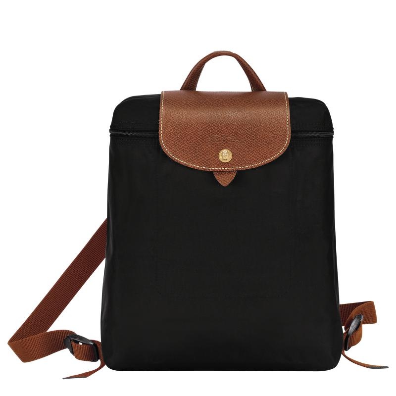 Black Men\'s Longchamp Le Pliage Original M Backpacks | 16058-QOFK