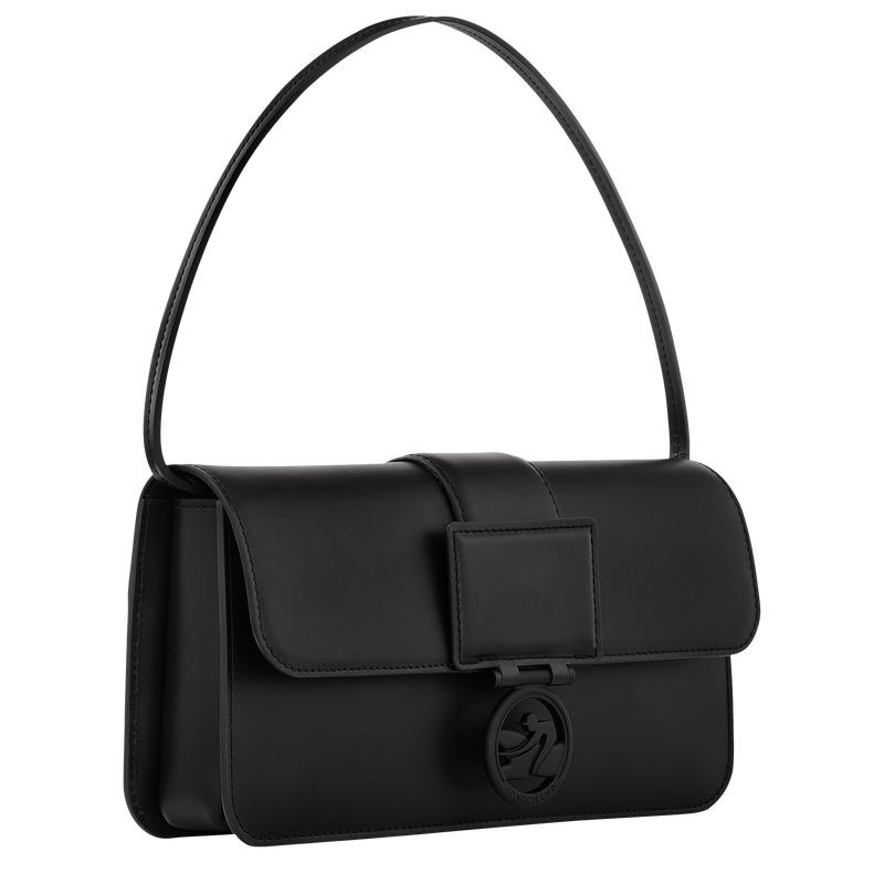 Black Women's Longchamp Box-Trot M Shoulder bag Shoulder Bags | 48903-YHWL