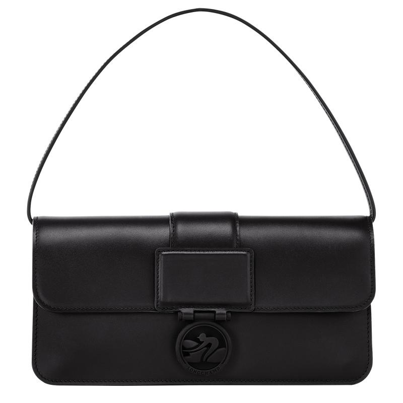 Black Women\'s Longchamp Box-Trot M Shoulder bag Shoulder Bags | 48903-YHWL