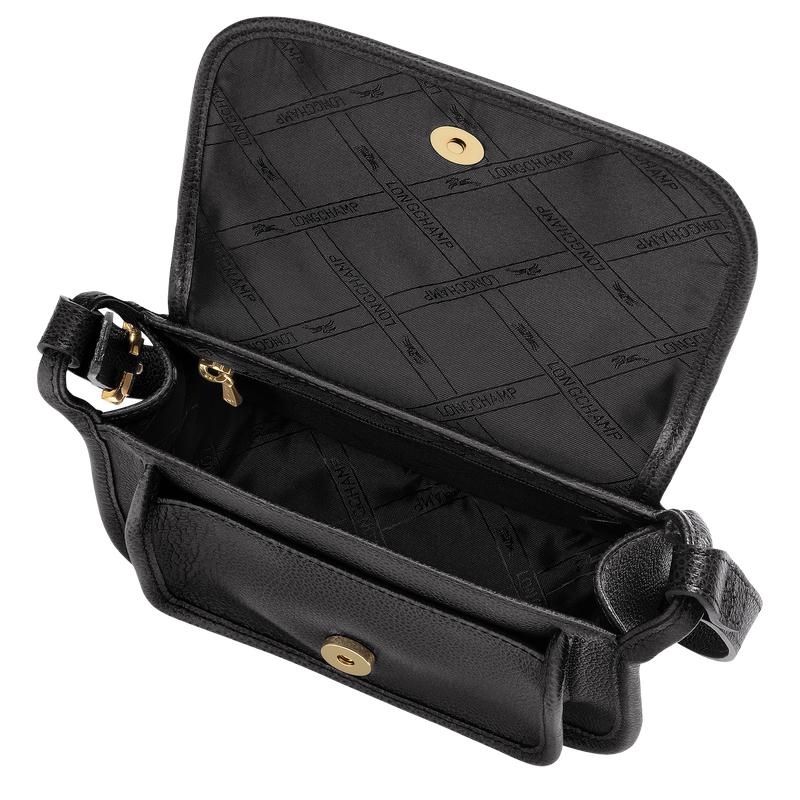 Black Women's Longchamp Le Foulonné S Crossbody Bags | 53861-VOJK