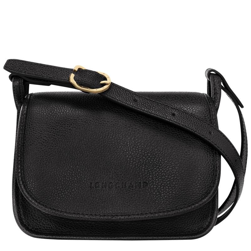 Black Women\'s Longchamp Le Foulonné S Crossbody Bags | 53861-VOJK