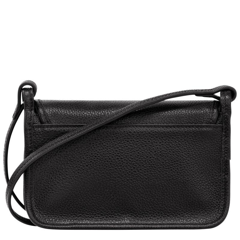 Black Women's Longchamp Le Foulonné XS Clutch Bag | 38290-XGKB