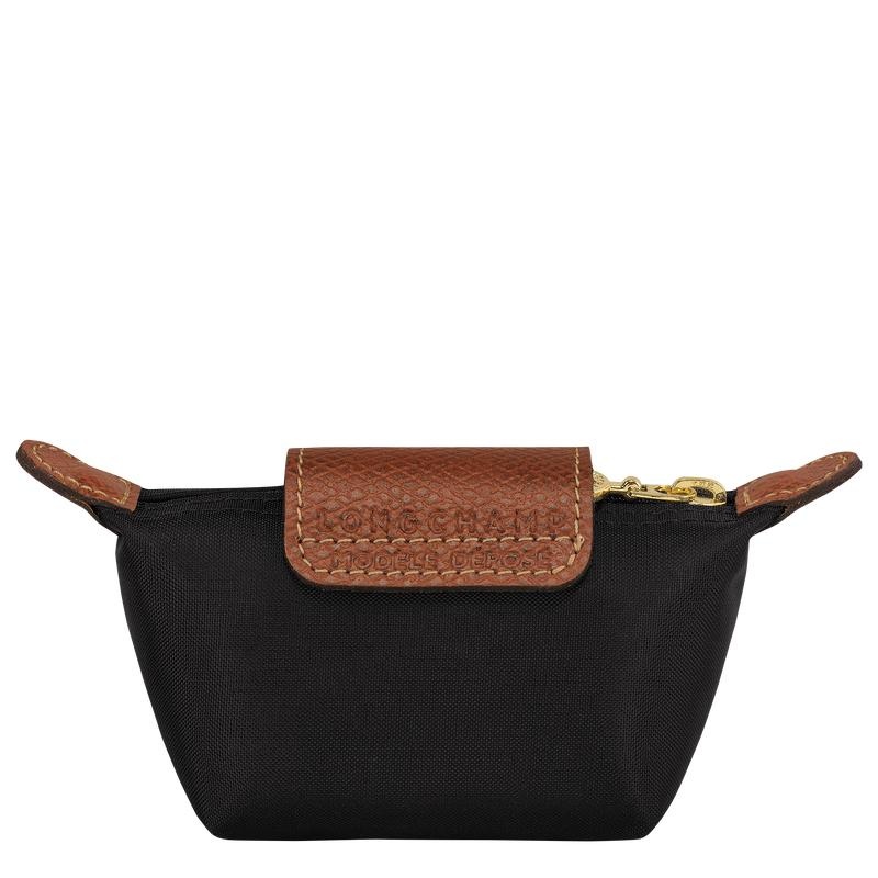 Black Women's Longchamp Le Pliage Original Coin Purses | 93504-BCMO