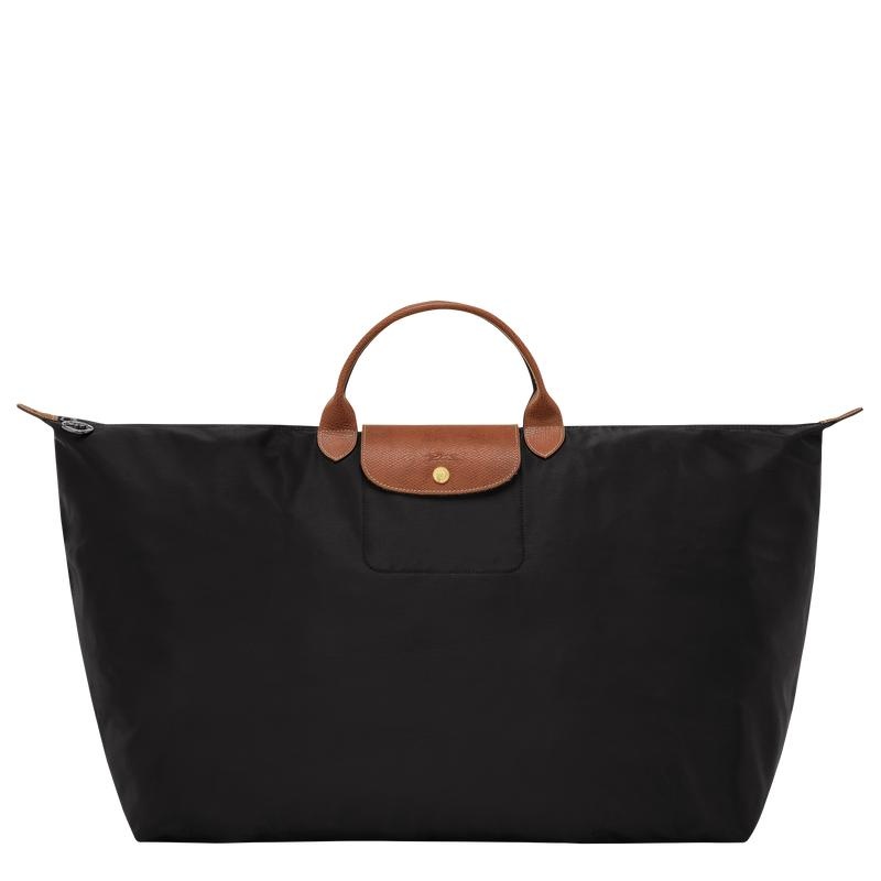 Black Women\'s Longchamp Le Pliage Original M Travel Bags | 26935-OCRM