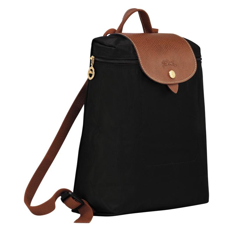 Black Women's Longchamp Le Pliage Original M Backpacks | 13025-VRAJ