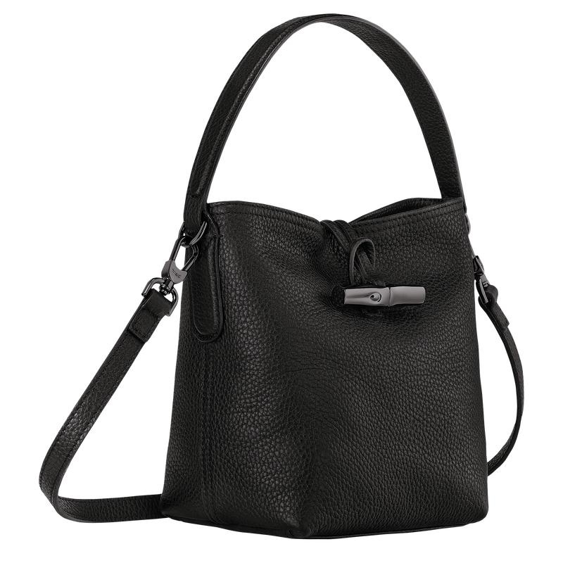 Black Women's Longchamp Roseau Essential XS Bucket Bag | 16904-ZWTM