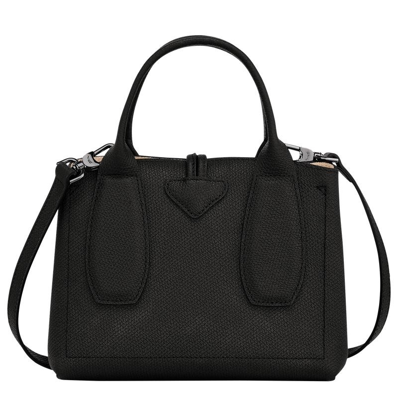 Black Women's Longchamp Roseau S Handbags | 50138-TROK