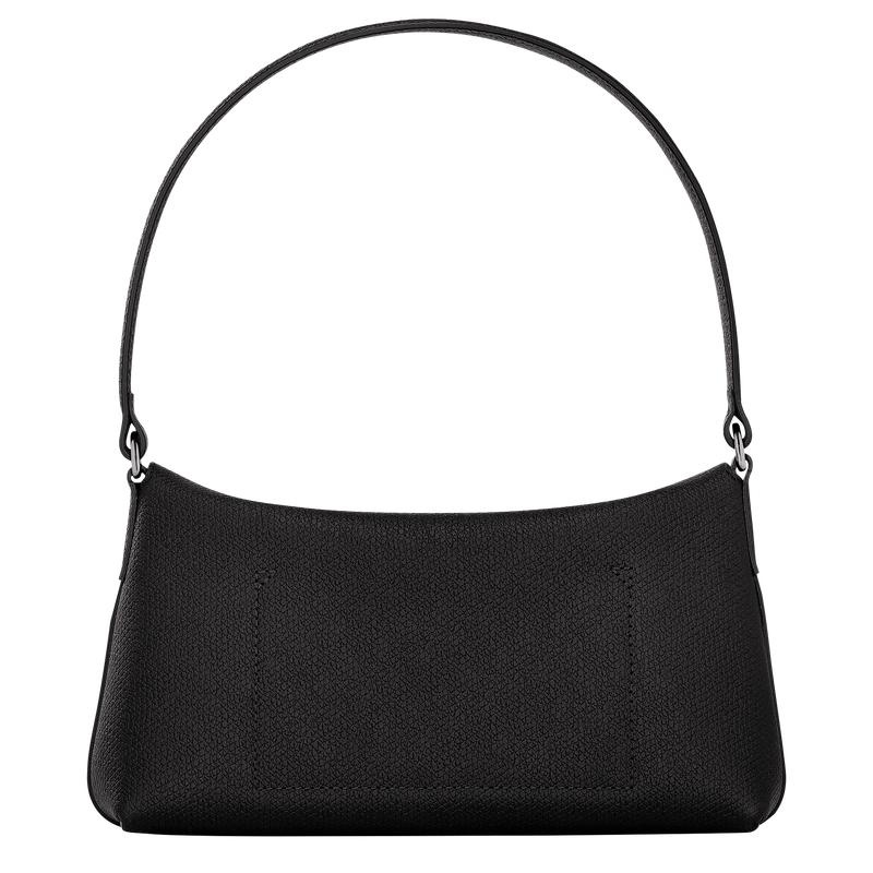 Black Women's Longchamp Roseau S Hobo Bags | 59804-UFBQ