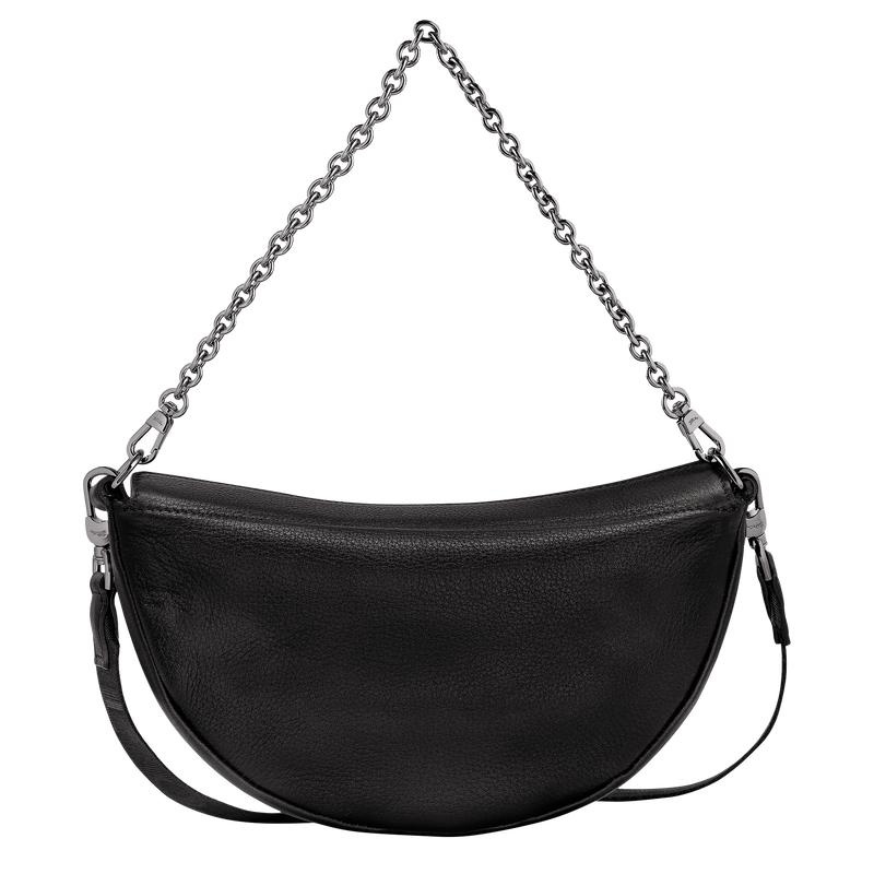 Black Women's Longchamp Smile S Crossbody Bags | 42367-ZFCY